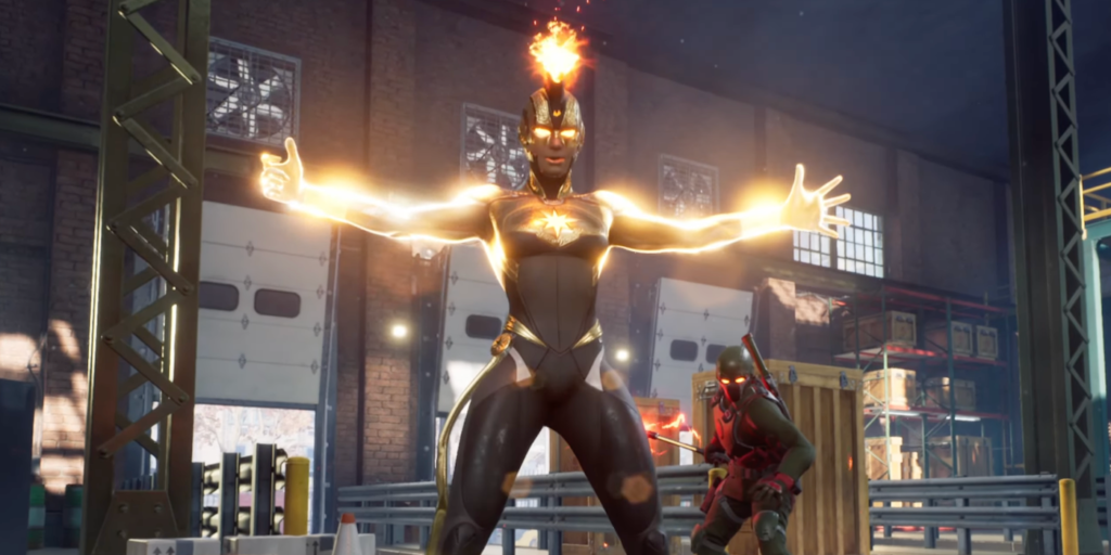 Marvel's Midnight Suns revela la mecánica binaria de Captain Marvel