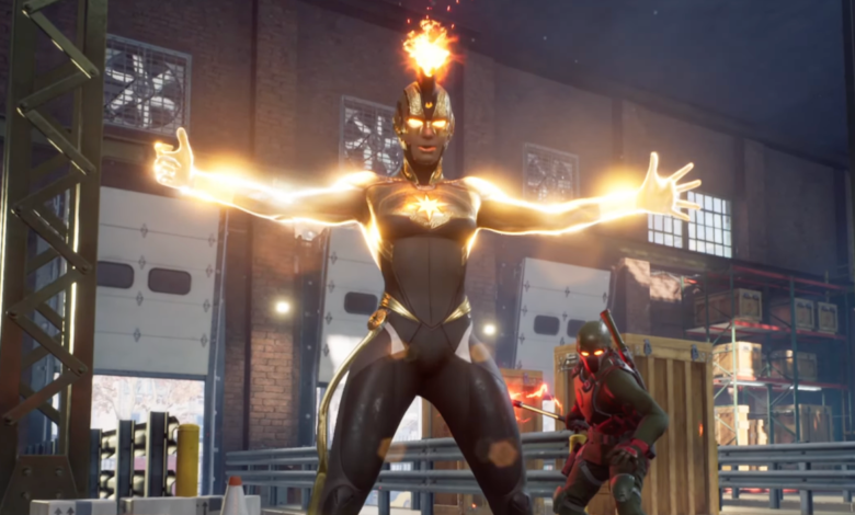 Marvel's Midnight Suns revela la mecánica binaria de Captain Marvel