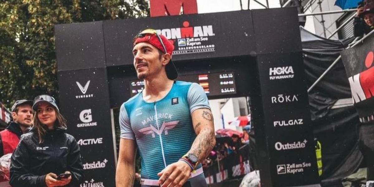Maverick Viñales completa un Iroman 70.3