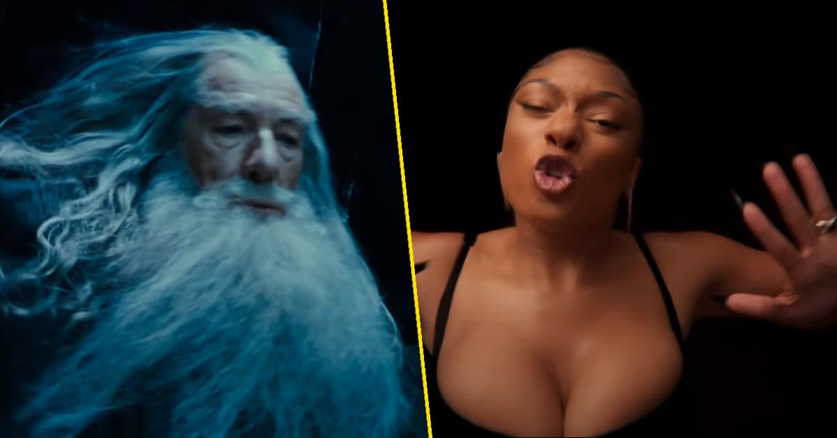 Megan Thee Stallion se vuelve violenta con Gandalf, Dumbledore y más en un meme NSFW