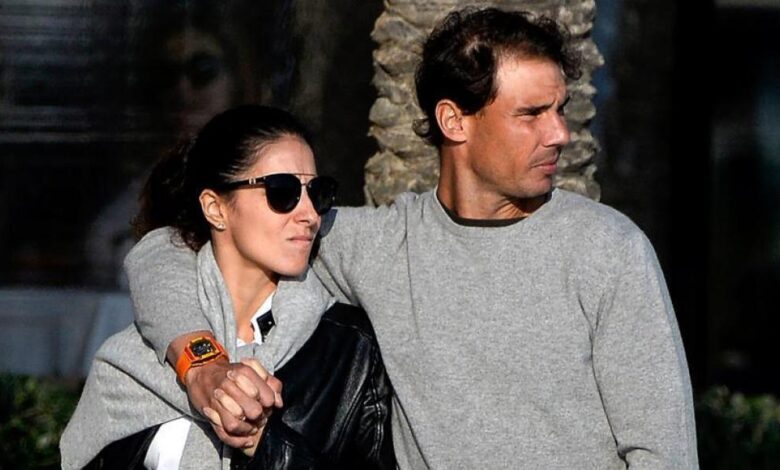 Mery Perelló, mujer de Nadal, ingresada en una clínica de Palma en la recta final de su embarazo