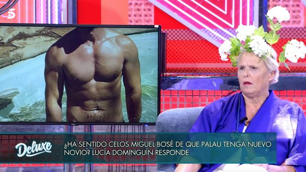 Lucía Dominguín en 'Deluxe' / Telecinco