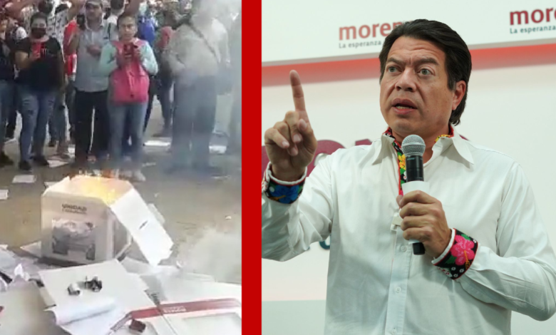 Morena | Reportan quema de urnas en Chiapas; se anulará votación donde se compruebe acarreo o compra de votos: Delgado | Video