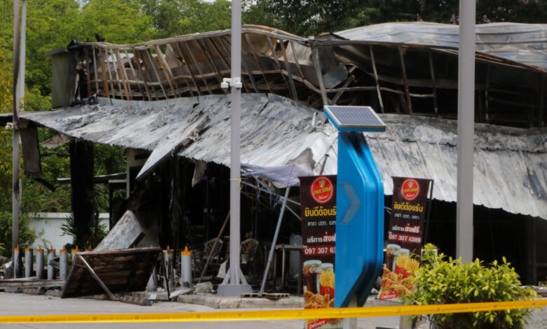 Múltiples atentados con bombas e incendios sacuden el sur de Tailandia