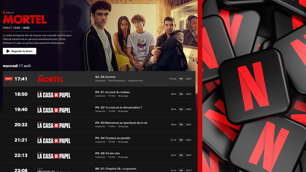 Netflix Direct: cómo funciona y revisa el canal lineal de Netflix