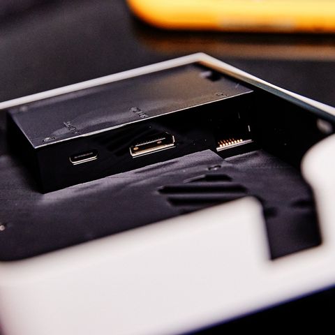 nintendo switch oled dock con puertos