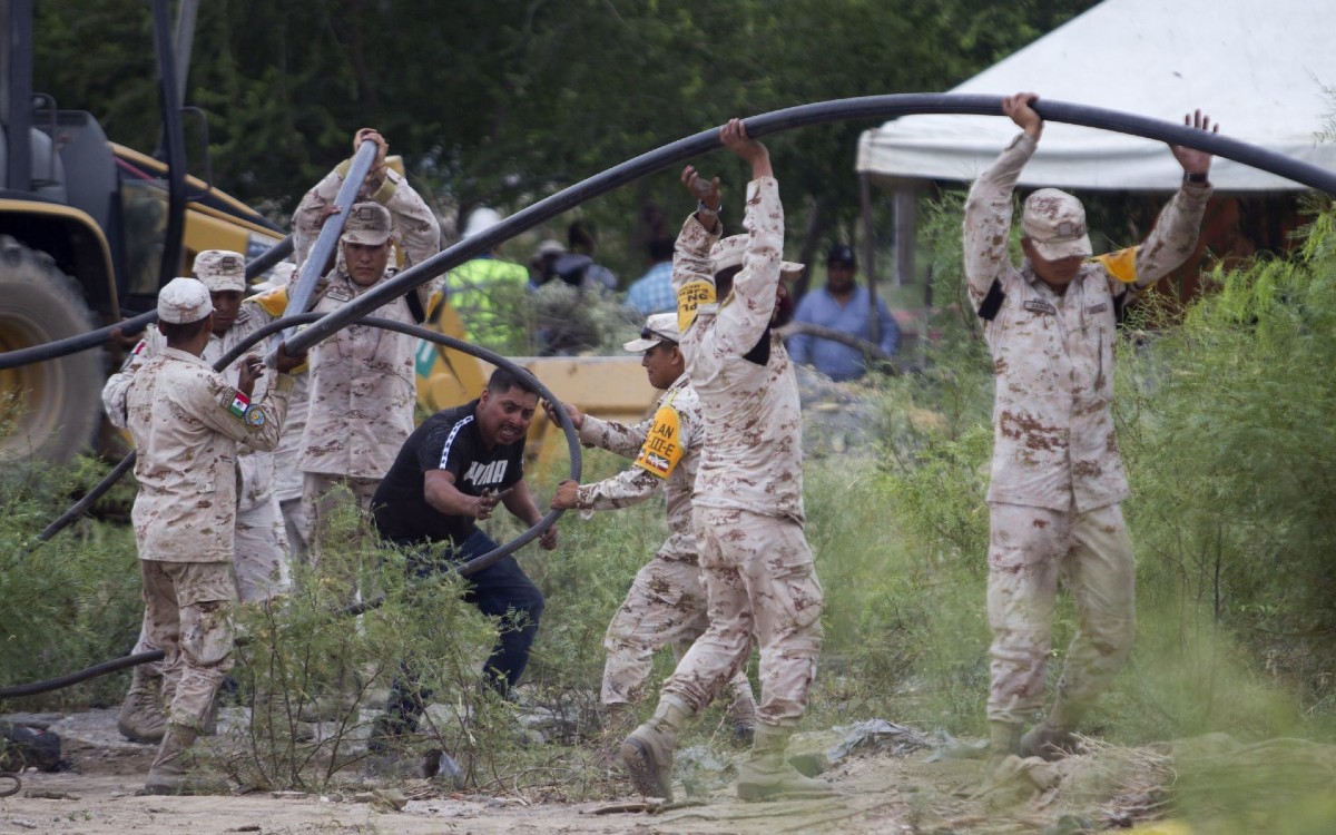 “No podemos hacer nada más”; Gobierno de Coahuila reitera esfuerzos por disminuir niveles de agua en el pozo