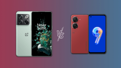 OnePlus 10T vs.  Asus Zenfone 9: ¿Qué teléfono Snapdragon 8+ Gen 1 es el mejor?