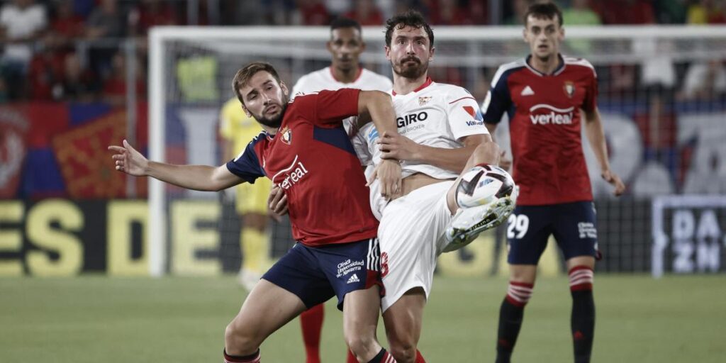 Osasuna se avanza con un polémico gol de penalti