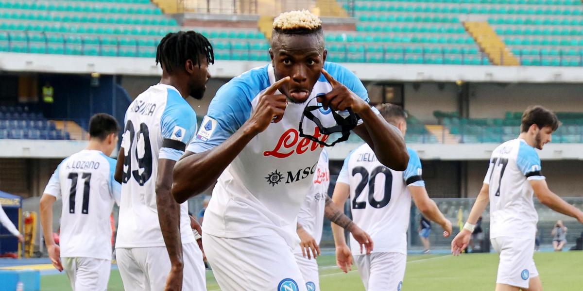 Osimhen sufrió insultos racistas durante el Verona-Nápoles