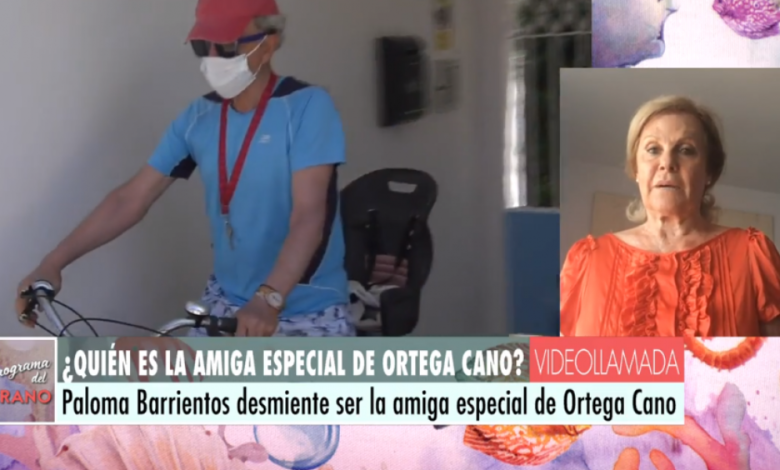 Paloma Barrientos 'estalla' y aclara qué tipo de relación tiene con Ortega Cano
