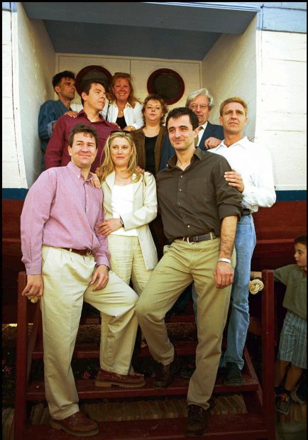 Elenco de actores de 'Verano Azul' posando / Gtres