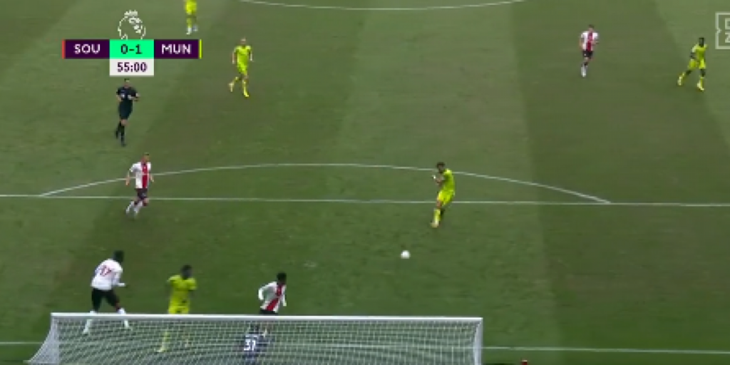 Para verlo una y otra vez: maravillosa jugada del United y golazo de Bruno Fernandes