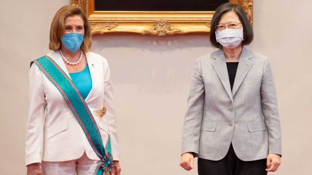 Pelosi en Taiwán