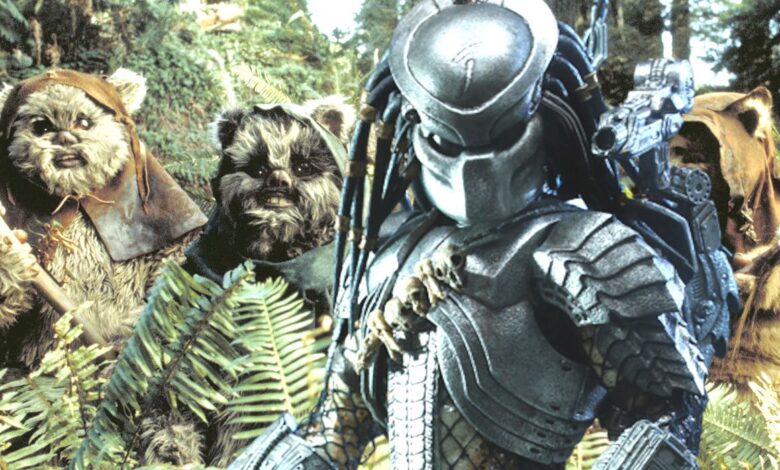 Predator Hunts Ewoks en Perfect Star Wars Crossover Video Edit