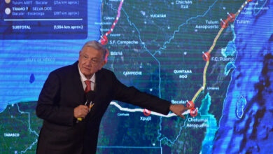 Presidencia o Segob quedarán al frente de obras de Tren Maya, adelanta AMLO