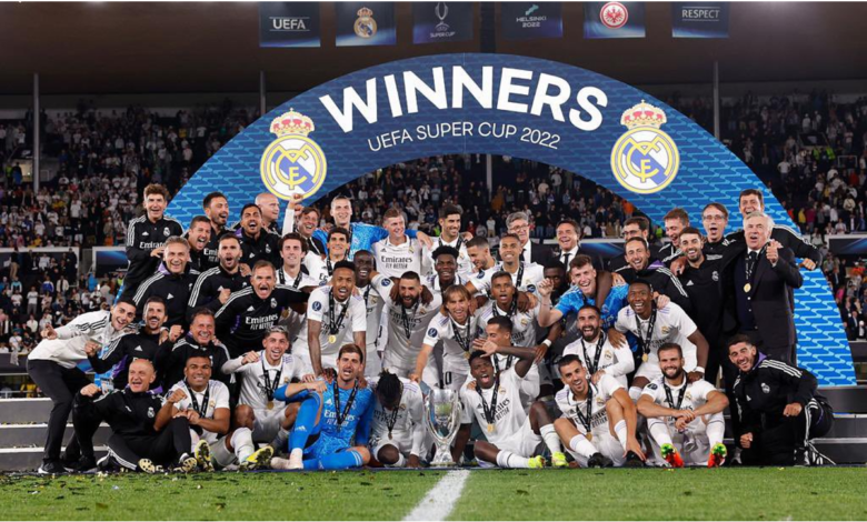 Real Madrid iguala a Barcelona y AC Milan con 5 Supercopas de Europa | Video