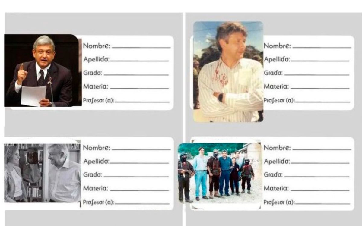 Regreso a clases con AMLO; Morena lanza etiquetas para forrar cuadernos