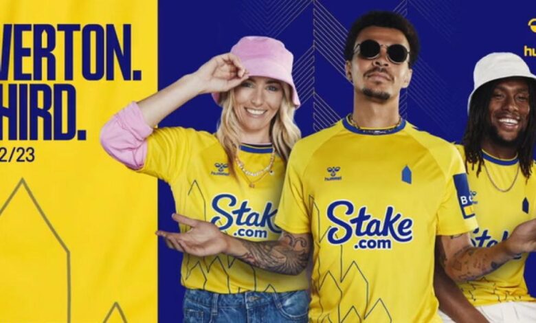 Revuelo con la tercera camiseta del Everton