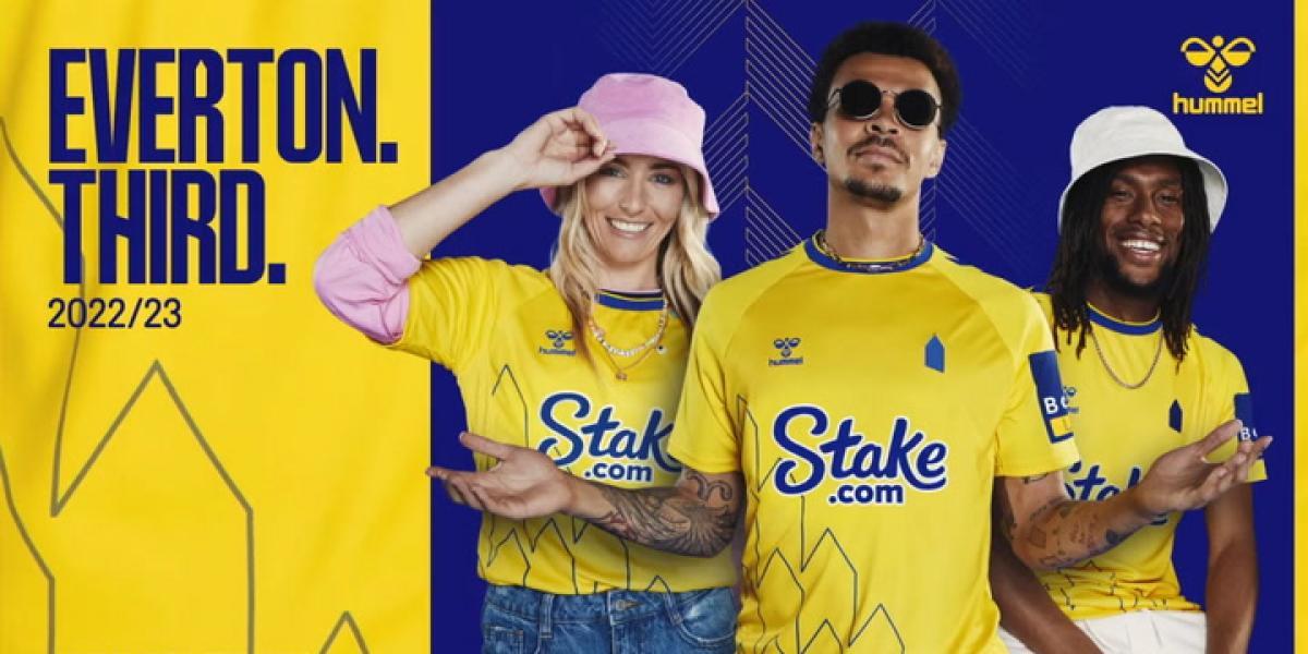 Revuelo con la tercera camiseta del Everton