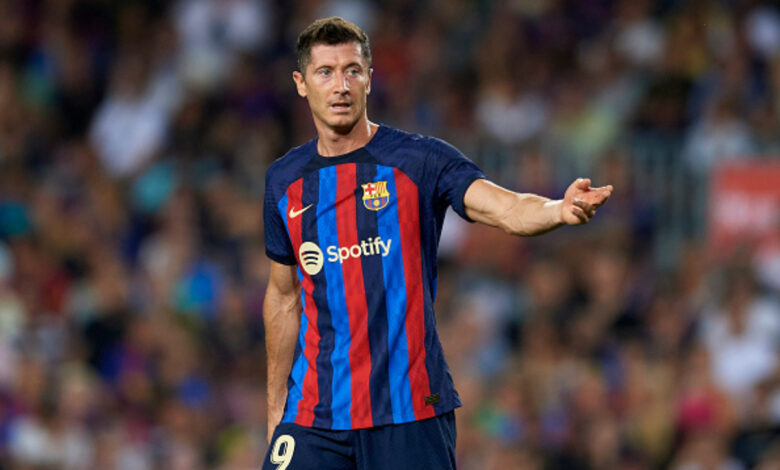 Robert Lewandowski sufre asalto previo a entrenamiento del Barcelona