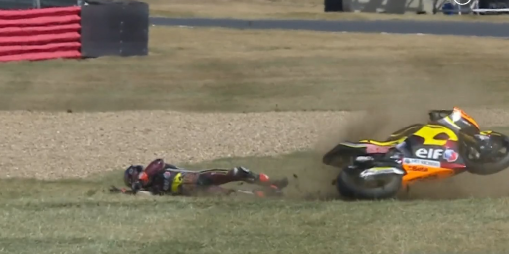 Sam Lowes, baja para el GP de Gran Bretaña