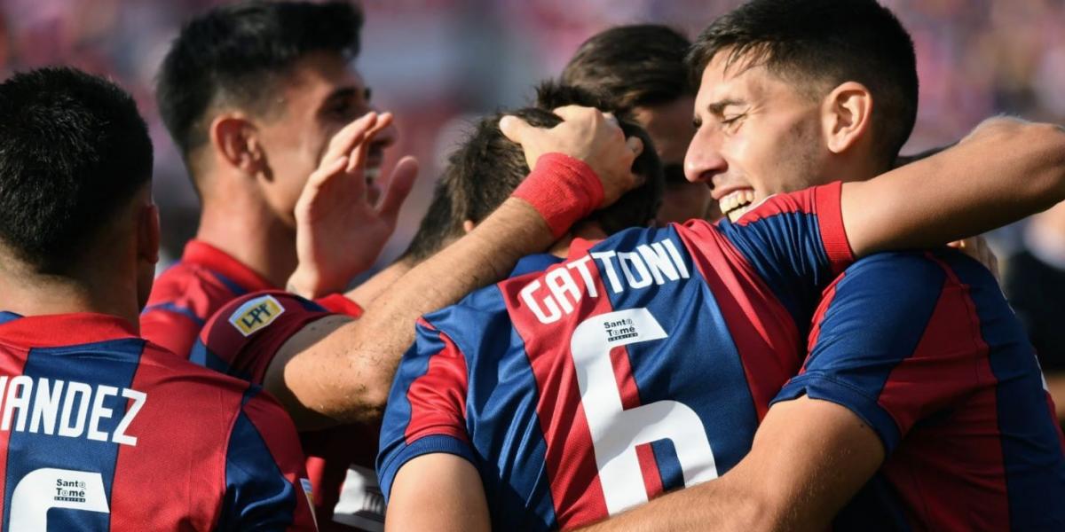 San Lorenzo pegó un grito bien fuerte en Avellaneda