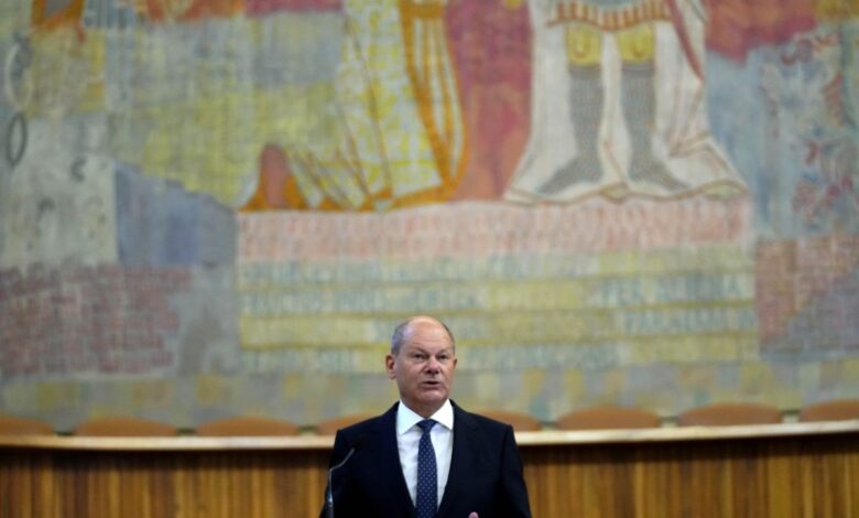 Scholz defiende reformar la UE para lograr “una Europa geopolítica, soberana y ampliada”