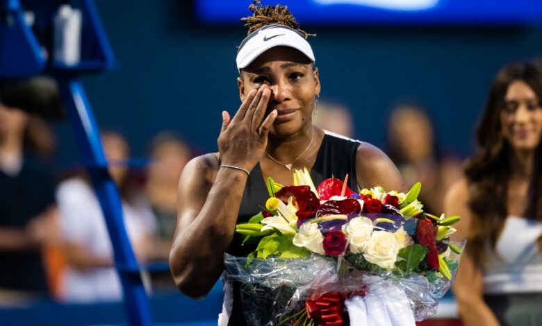 Serena Williams se despide del Masters de Toronto | Video