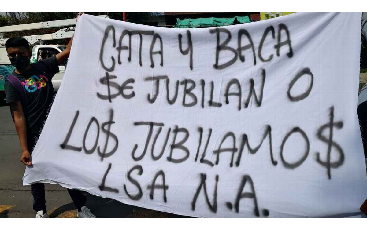 Siguen las protestas en La Noria, tras la goleada 7-0 en el Clásico Joven | Video