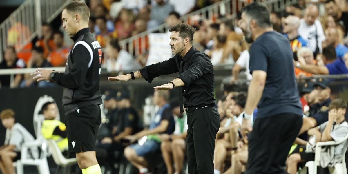 Simeone: "A todos nos está costando ganar, salvo al Barcelona"
