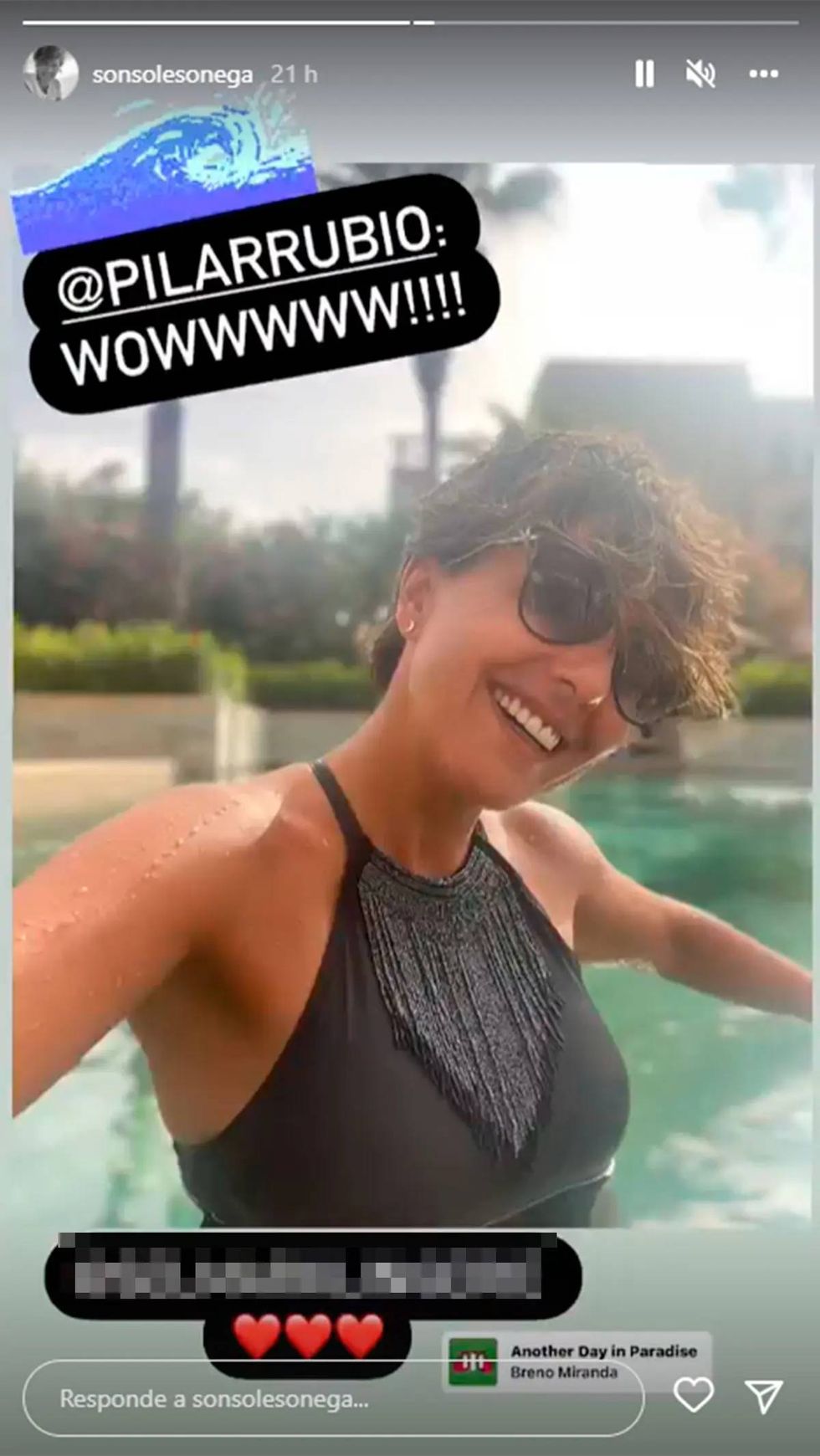 Sonsoles Ónega, en Instagram / @sonsolesonega