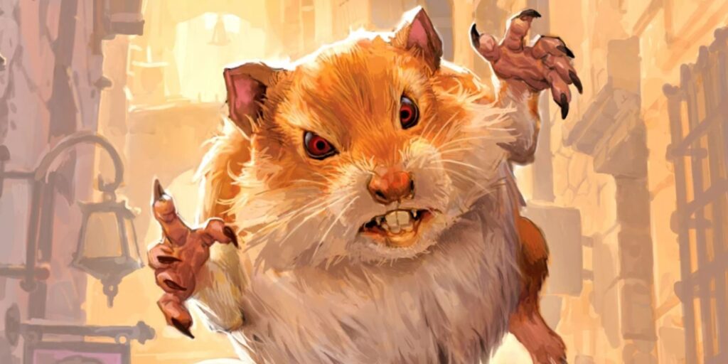 Spelljammer de D&D permite que los druidas se conviertan en hámsteres gigantes