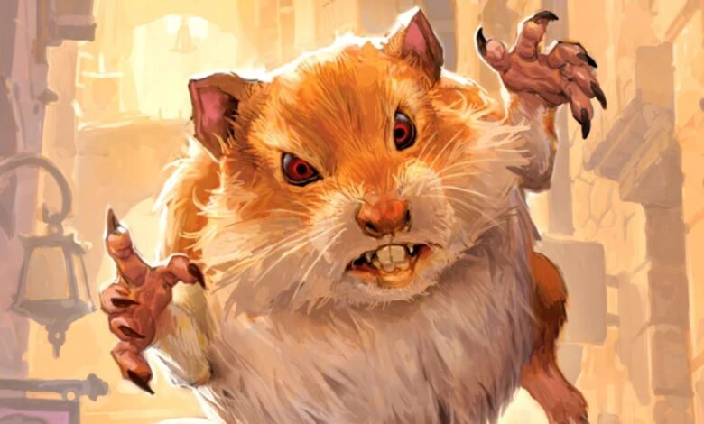 Spelljammer de D&D permite que los druidas se conviertan en hámsteres gigantes