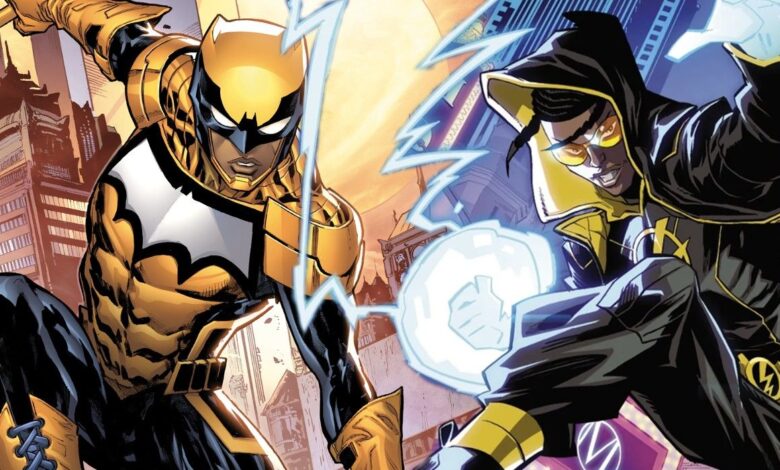 Static & Signal Team-Up Art desafía a DC con un nuevo 'dúo dinámico'