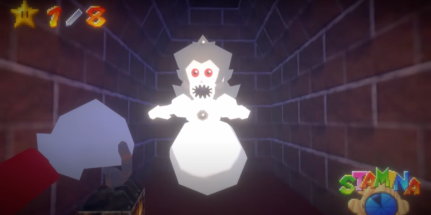 Super Mario 64 es ahora un juego de terror como Resident Evil Village