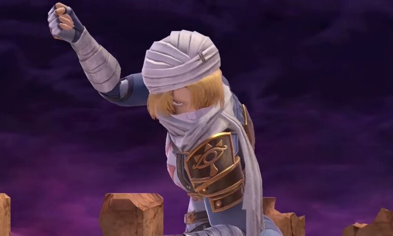 Super Smash Bros. 64 Mod The Legend Of Zelda's Sheik en una nueva actualización