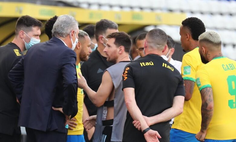 Suspendido definitivamente el Brasil-Argentina de las Eliminatorias Sudamericanas