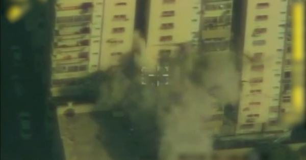 Tensión en la Franja de Gaza: los videos de los impresionantes bombardeos de Israel