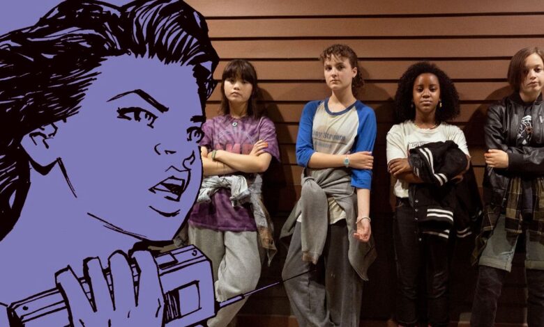 Todo lo que el programa de televisión Paper Girls cambia de los cómics