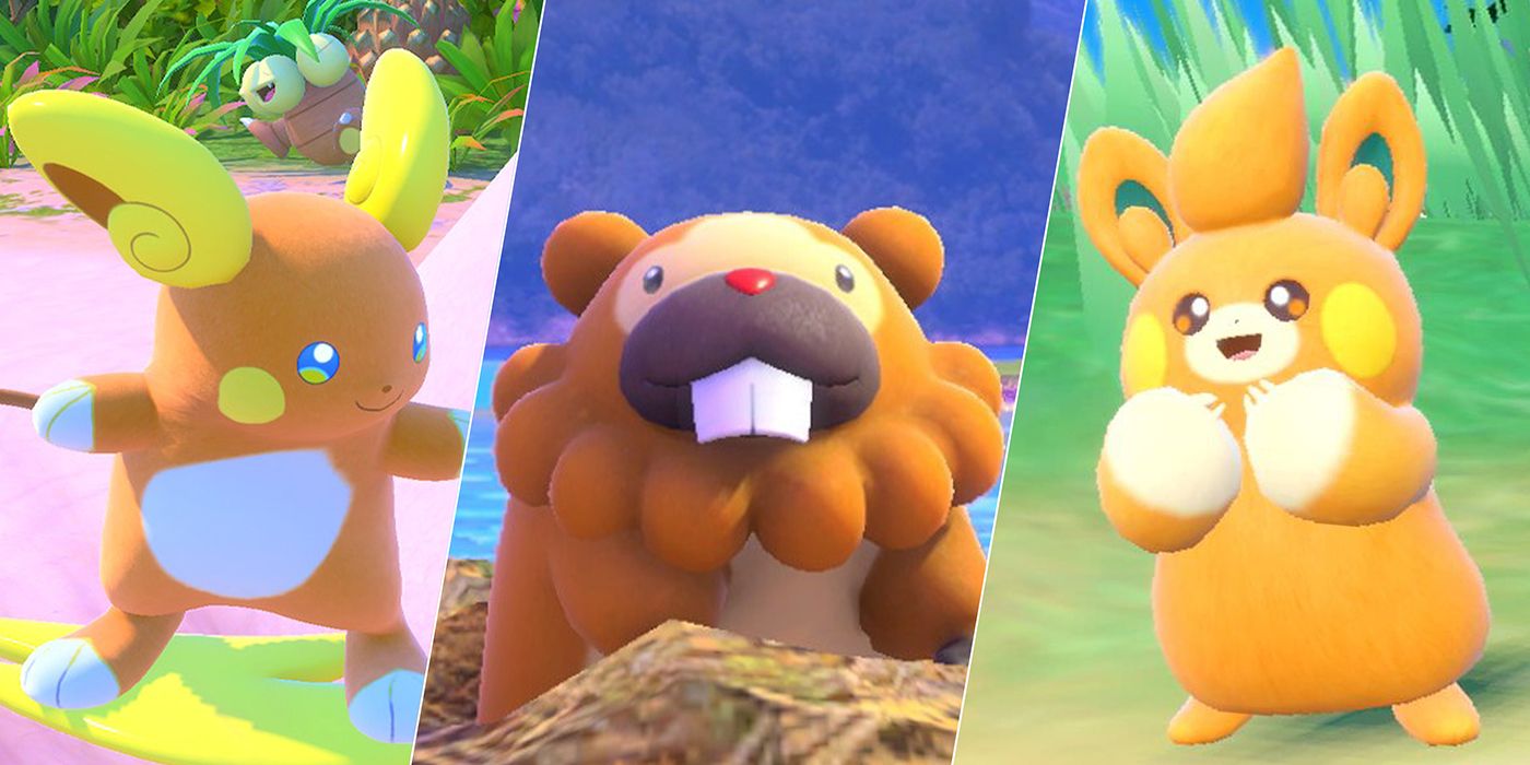 Todos los Pokémon lindos del ratón, clasificados