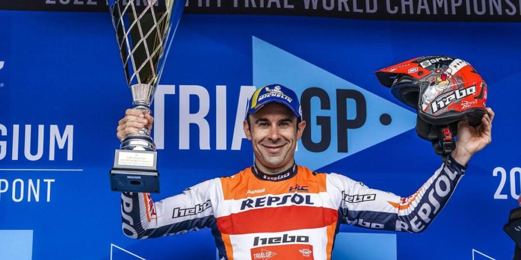 Toni Bou, más líder tras sumar un nuevo triunfo en Bélgica