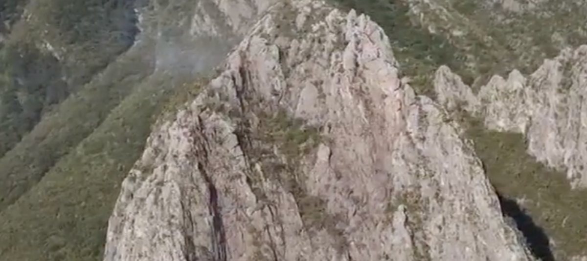 Tras casi 12 horas controlan incendio del cerro de La Silla