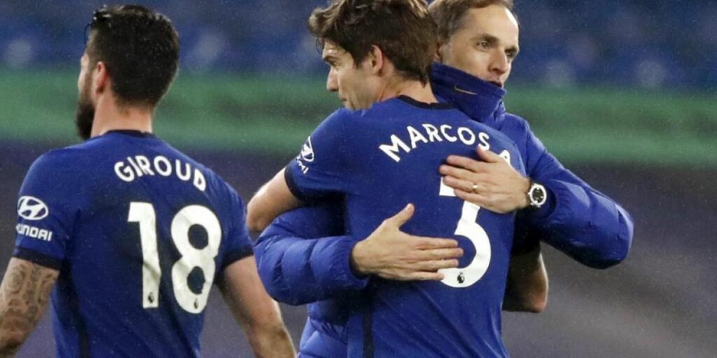 Tuchel: "Marcos Alonso no se entrenó porque está pendiente de cerrar su fichaje"