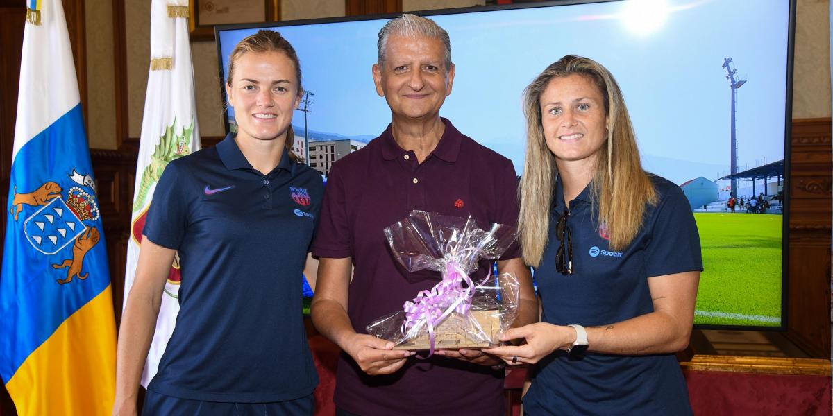 UDG Tenerife y Barça se enfrentan hoy en el Trofeo Teide