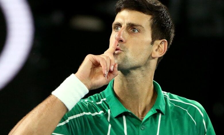 US Open: Novak Djokovic se baja por no estar vacunado | Tuit