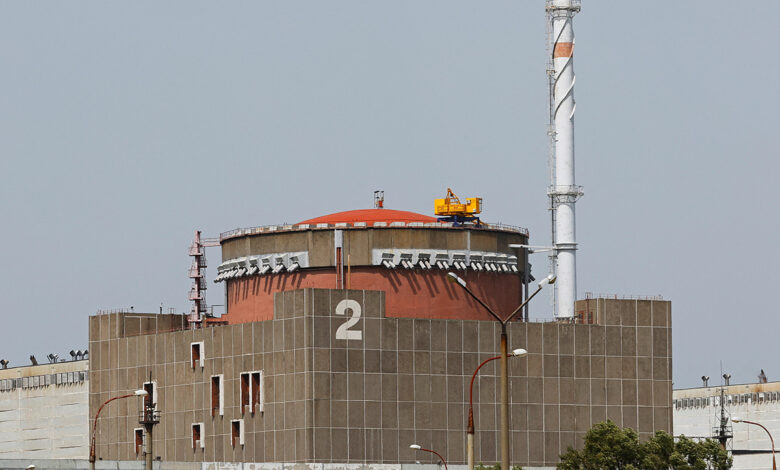 Ucrania anuncia reconexión de un reactor de su central nuclear de Zaporiyia
