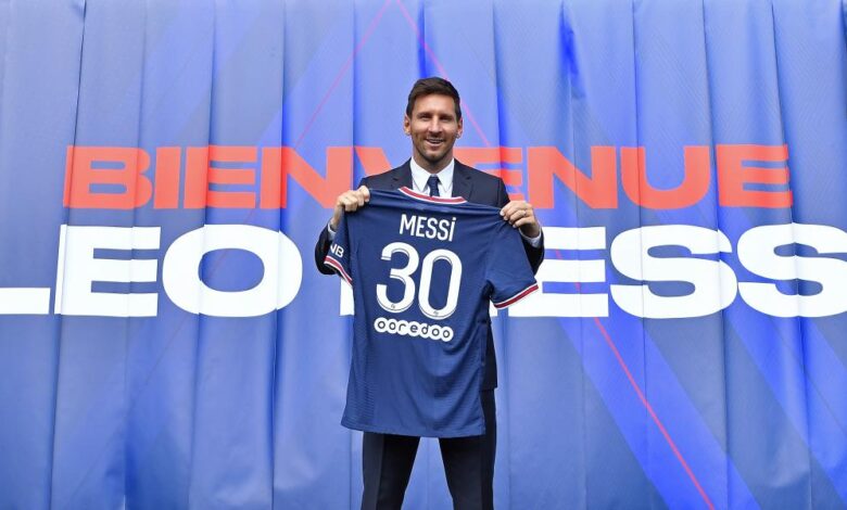 Un año del debut de Messi con el PSG