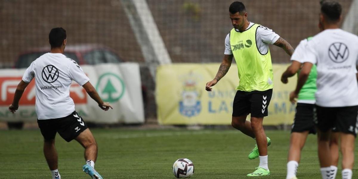 Vitolo ya es uno más con Las Palmas