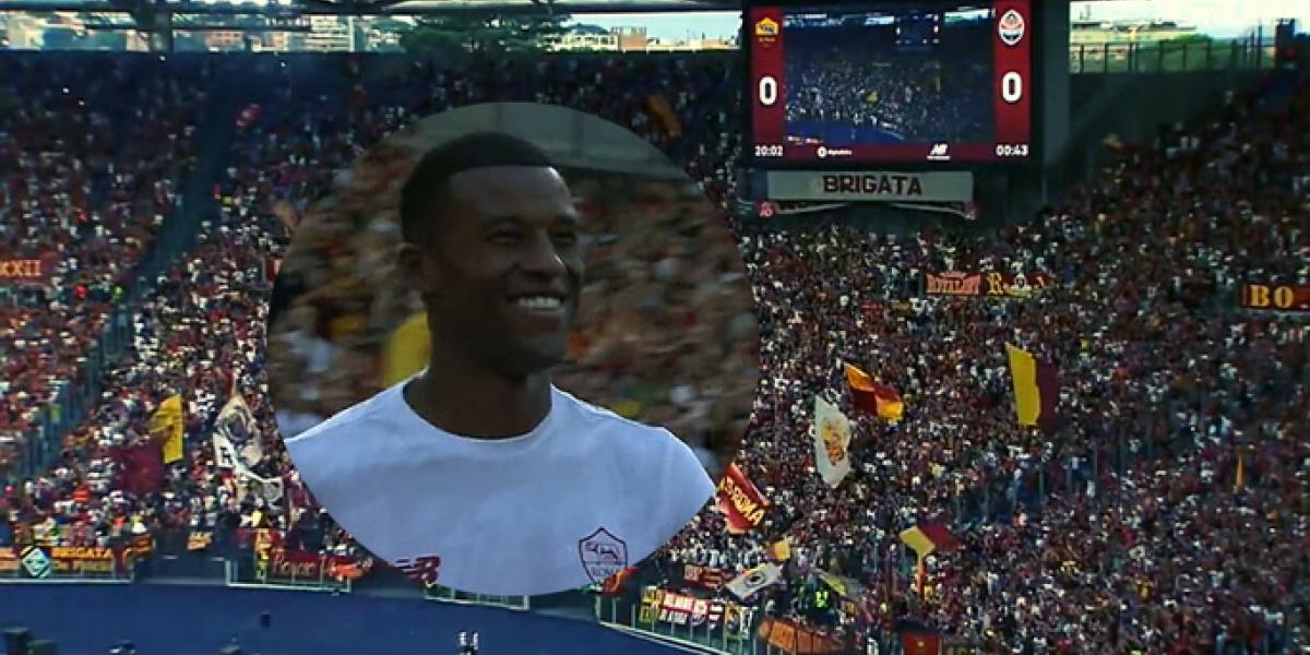 Wijnaldum también tiene su recibimiento de estrella con la Roma